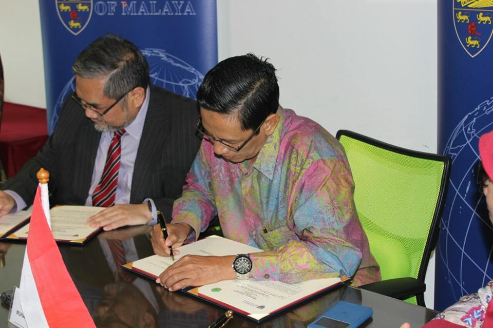 MoU dengang University Kebangsaan Malaysia, di Lanjutkan Seminar Internasional