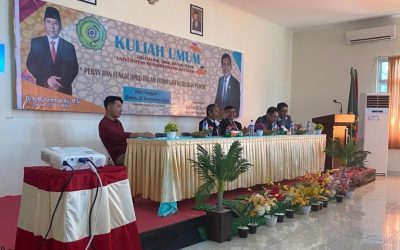 FISIPOL UMMAT SUKSES SELENGGARAKAN KULIAH UMUM BERSAMA KETUA DPRD LOMBOK UTARA