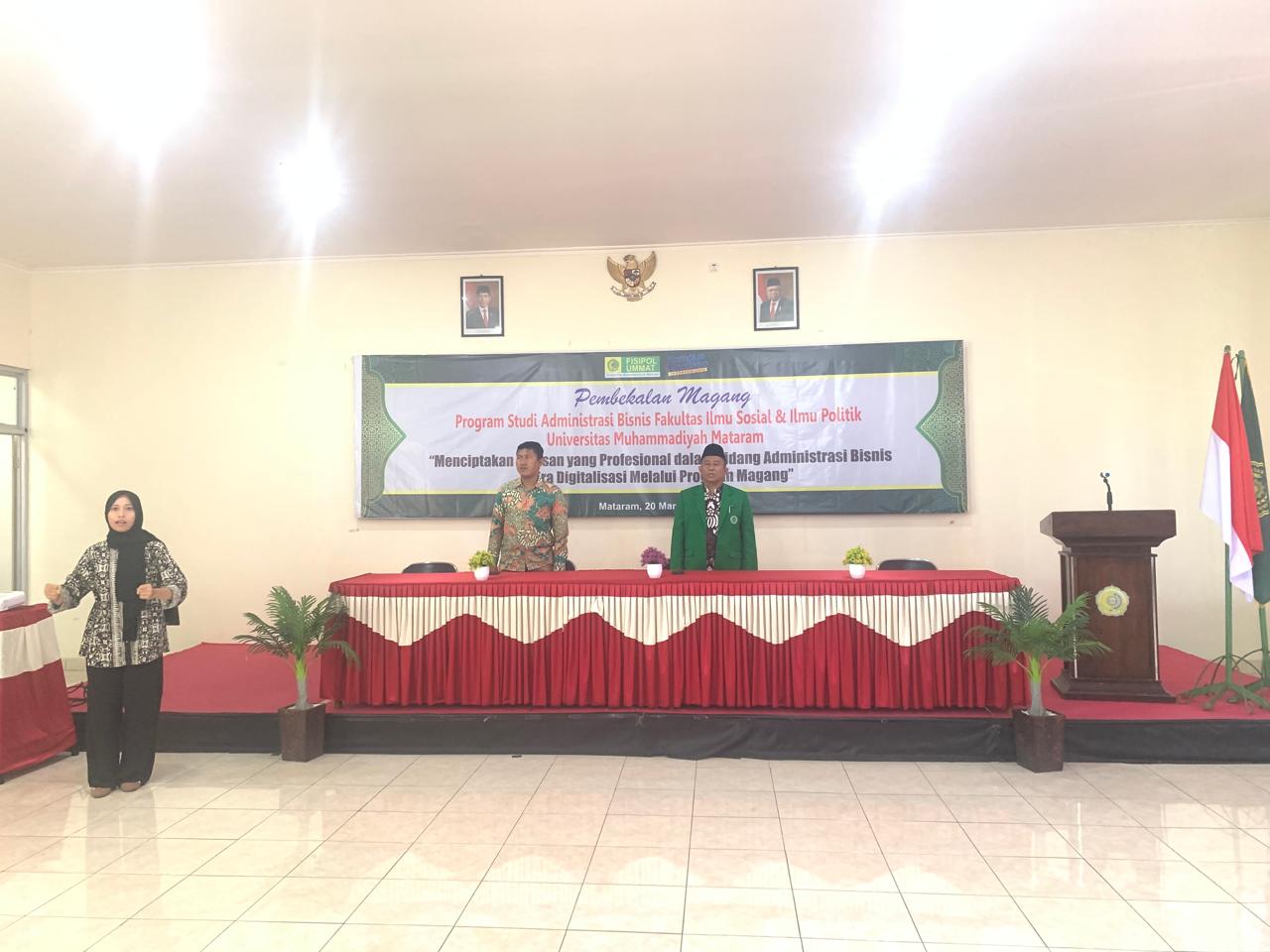 Ramadhan Berkah: Prodi Administrasi Bisnis Melaksanakan Pembekalan Magang Ceria