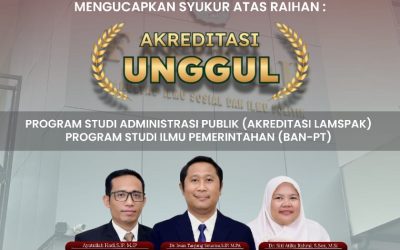 Di Bawah Payung FISIPOL UMMAT, Prodi Administrasi Publik dan Ilmu Pemerintahan Sabet Akreditasi Unggul